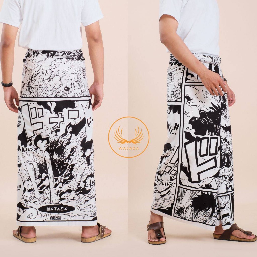 SARUNG ANIME ONEPIECE CYBER PUNK ASTRONOT LUKIS SARUNG BATIK DEWASA SARUNG PALEKAT SARUNG PALAIKAT S
