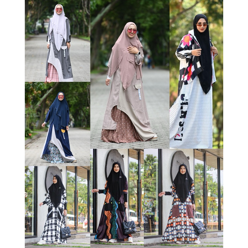 NAYA SPORTY FLOWER PRINT  DAILY ABSTRAC HITAM  DAILY WAVE  DAILY CHOCO BOX BY CHANEL CLOTH