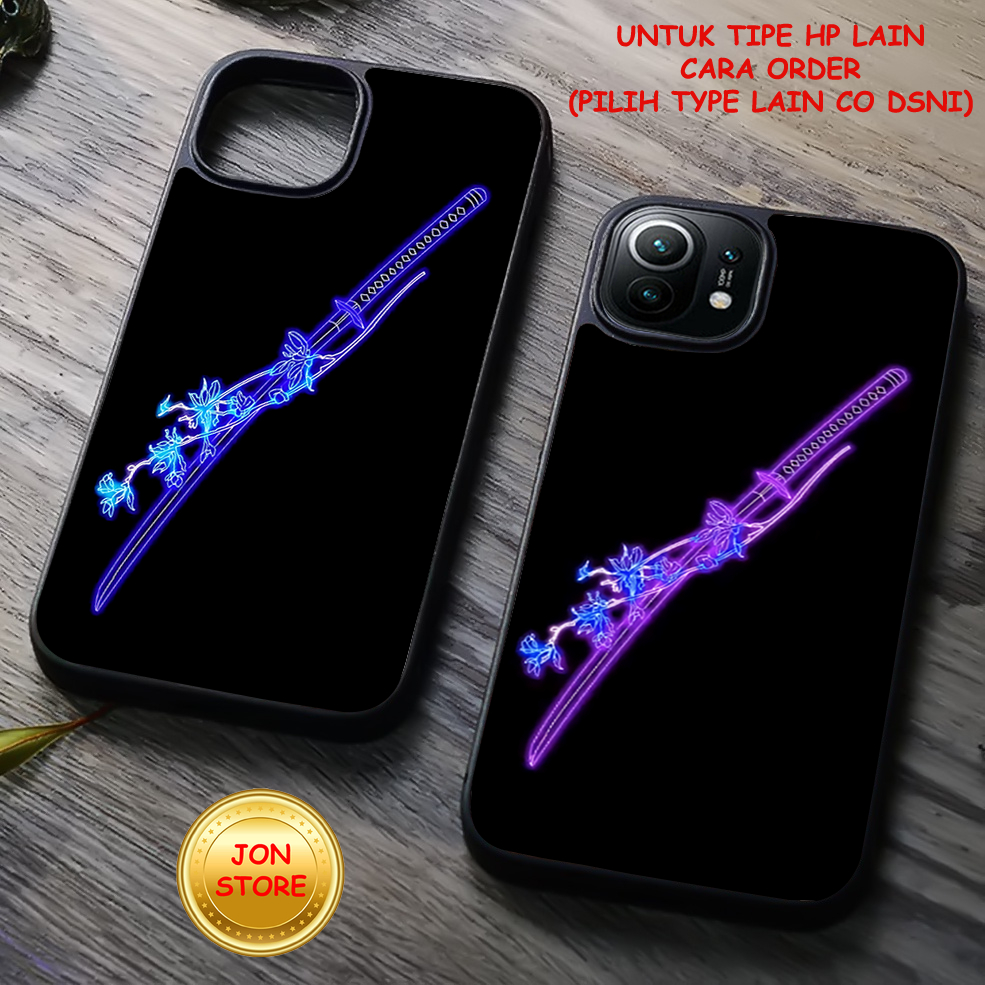 Sofcase/Casing HP Glossy ( CC 16 ) Motif SAMURAI Untuk Oppo A78 4G/5G A58 4G/5G OPPO A38 4G/A18 4G O