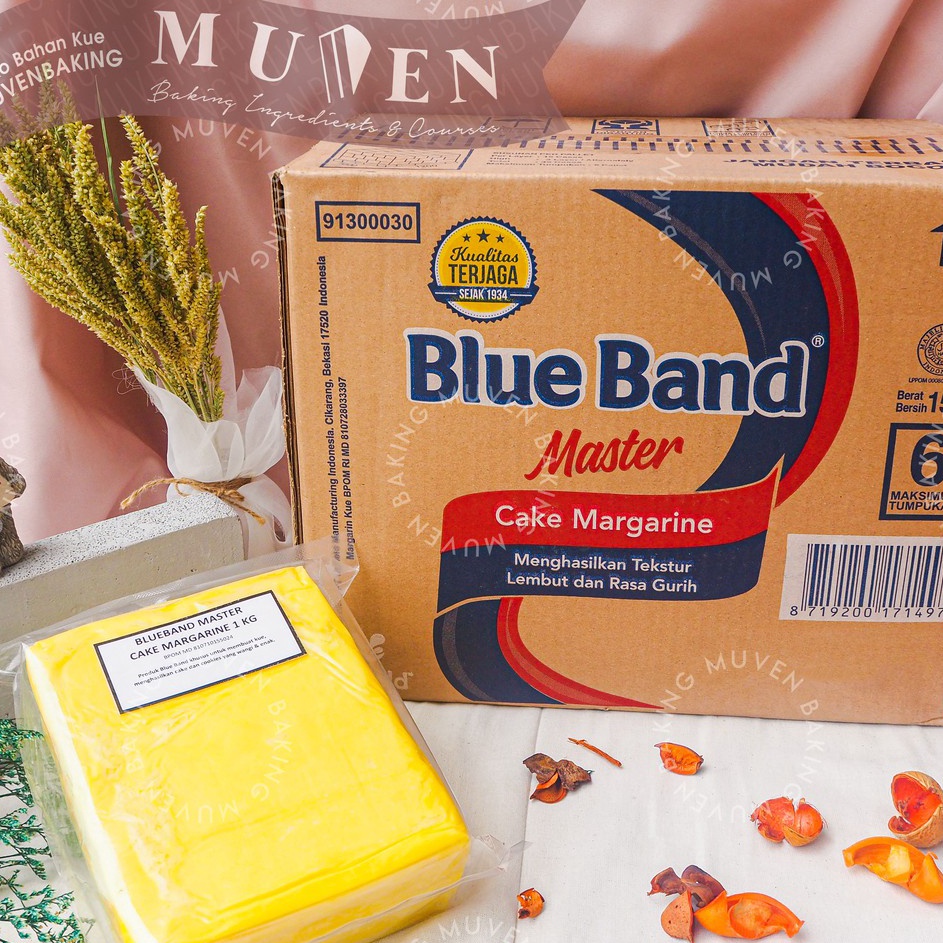 

Terbatas BLUEBAND MASTER CAKE MARGARINE 1 KG V47