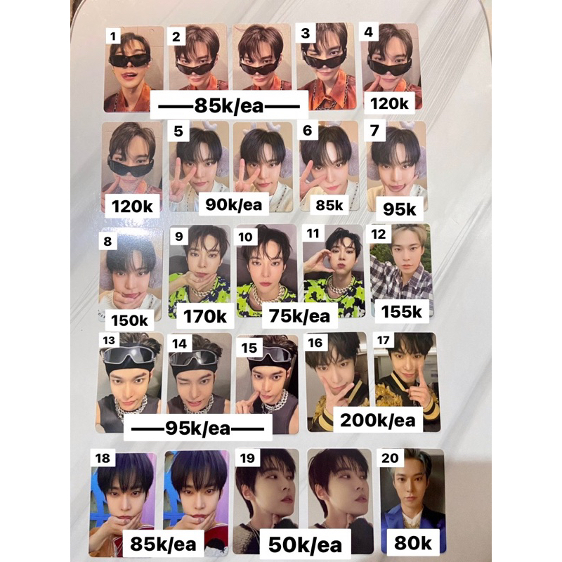 PHOTOCARD PC NCT 127 DOYOUNG PINK CHRISMAST | DOYOUNG 2 BADDIES | DOYOUNG AYYO | DOYOUNG DAGU