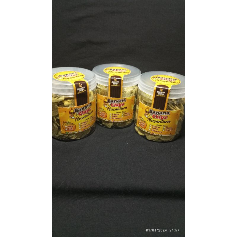 

Banana Chips Nusantara | Kripik Pisang Coklat Lumer 200gram