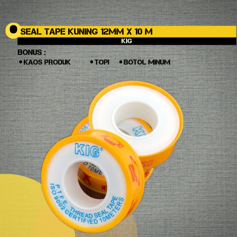 Seal Tape Kig Kuning Original Pife Viper Seltip Isolasi Seal Seal Tape Kuning Terbaru Terlaris