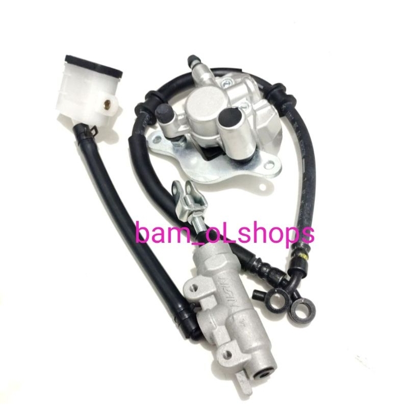 selang rem+tonjokan master rem+kaliper belakang Kawasaki klx 150 L S G BF Dtracker,klx 230