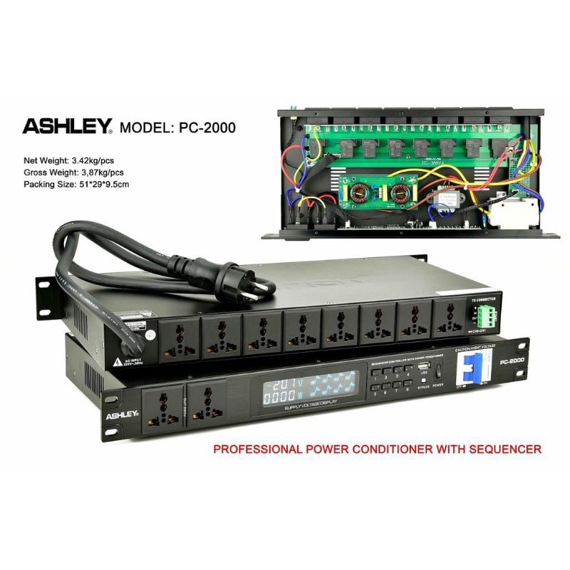 ashley power sequence pc2000
