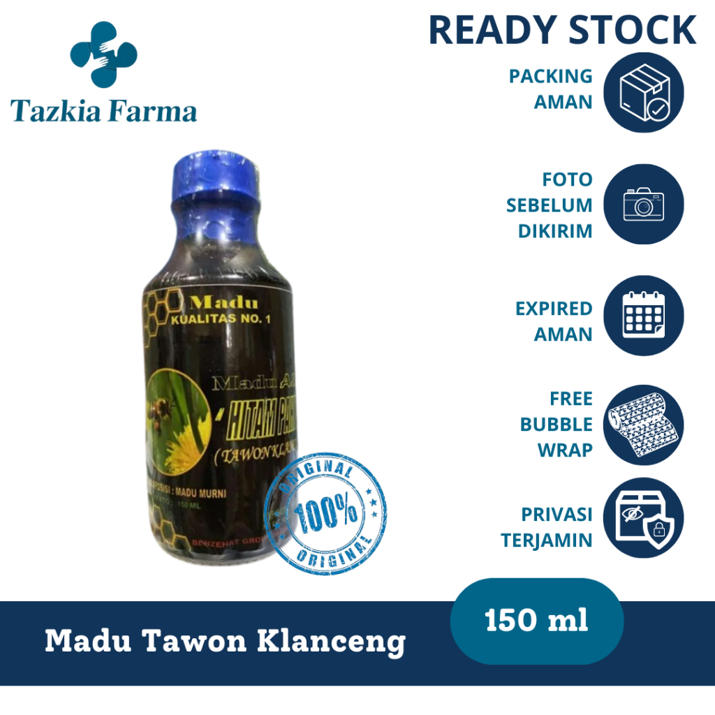 

Madu tawon klanceng 150ml Madu Herbal
