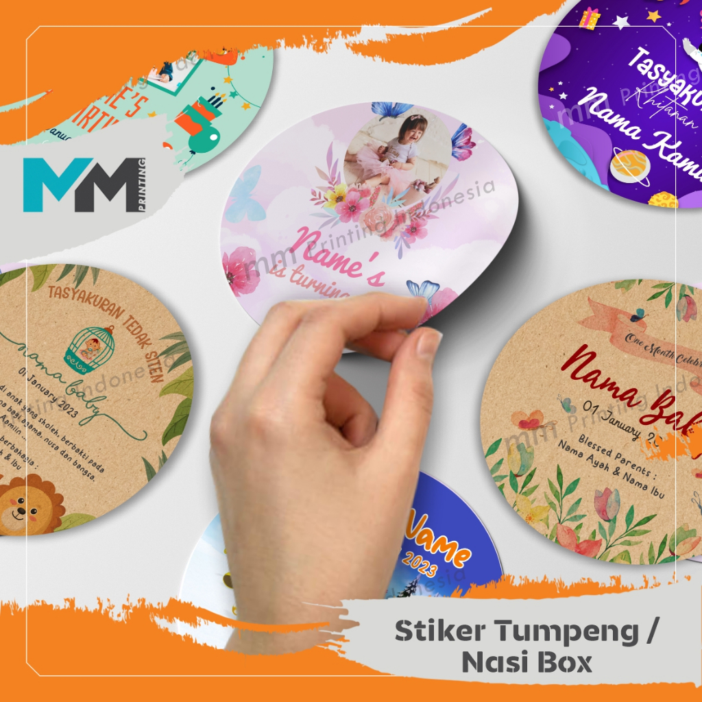 

Stiker Ulang Tahun/Stiker Happy birthday/Stiker Ultah/Stiker Custom