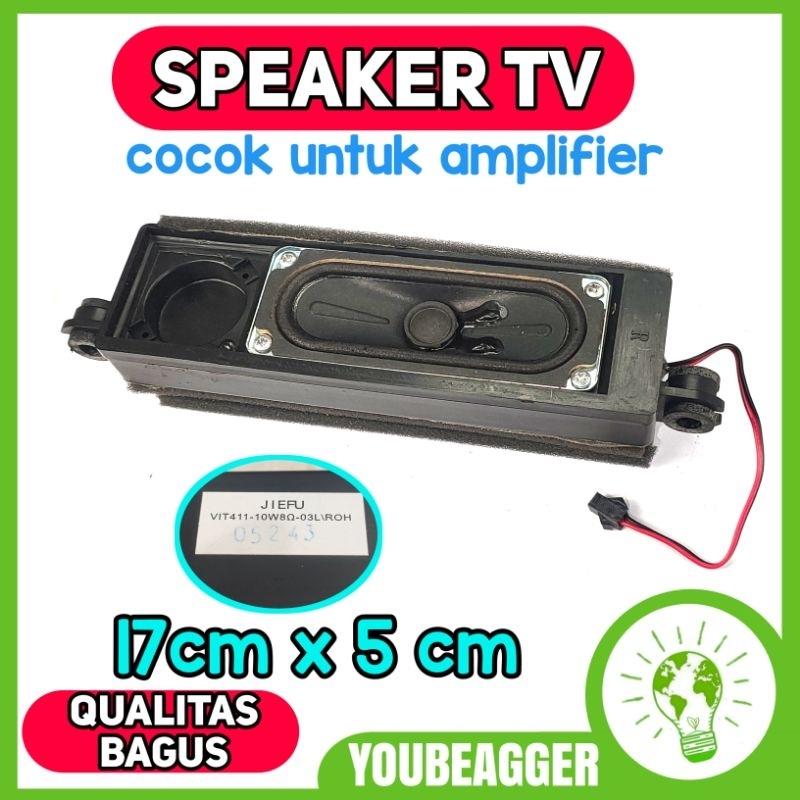 Speaker tv copotan ori + box cocok untuk amplifier