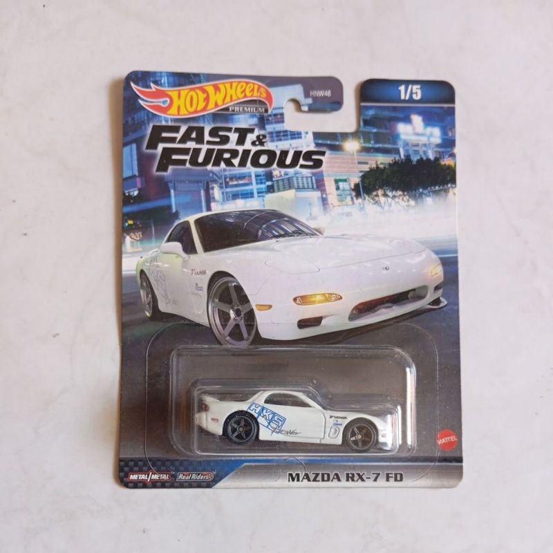 hotwheels mazda rx7 fast furious