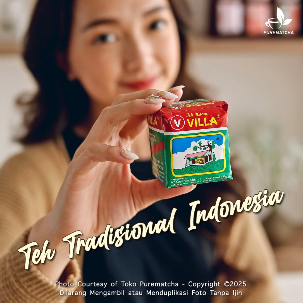 

Teh Villa 50gr 1pcs Teh Hitam Tubruk Asli Indonesia Vanilla Black Tea Indonesian Heritage Javanese Tea