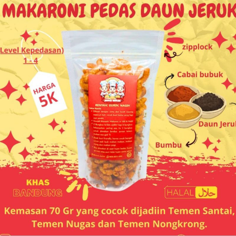 

SNACK VIRAL MAKARONI BANTET BERLIM PEDAS DAUN JERUK|MAKARONI SPIRAL VIRAL PEDAS DAUN JERUK|BASRENG BASO GORENG PEDAS DAUN JERUK|MIE BIHUN KRISPY PEDAS DAUN JERUK|MIE KREMES GORENG PEDAS DAUN JERUK.