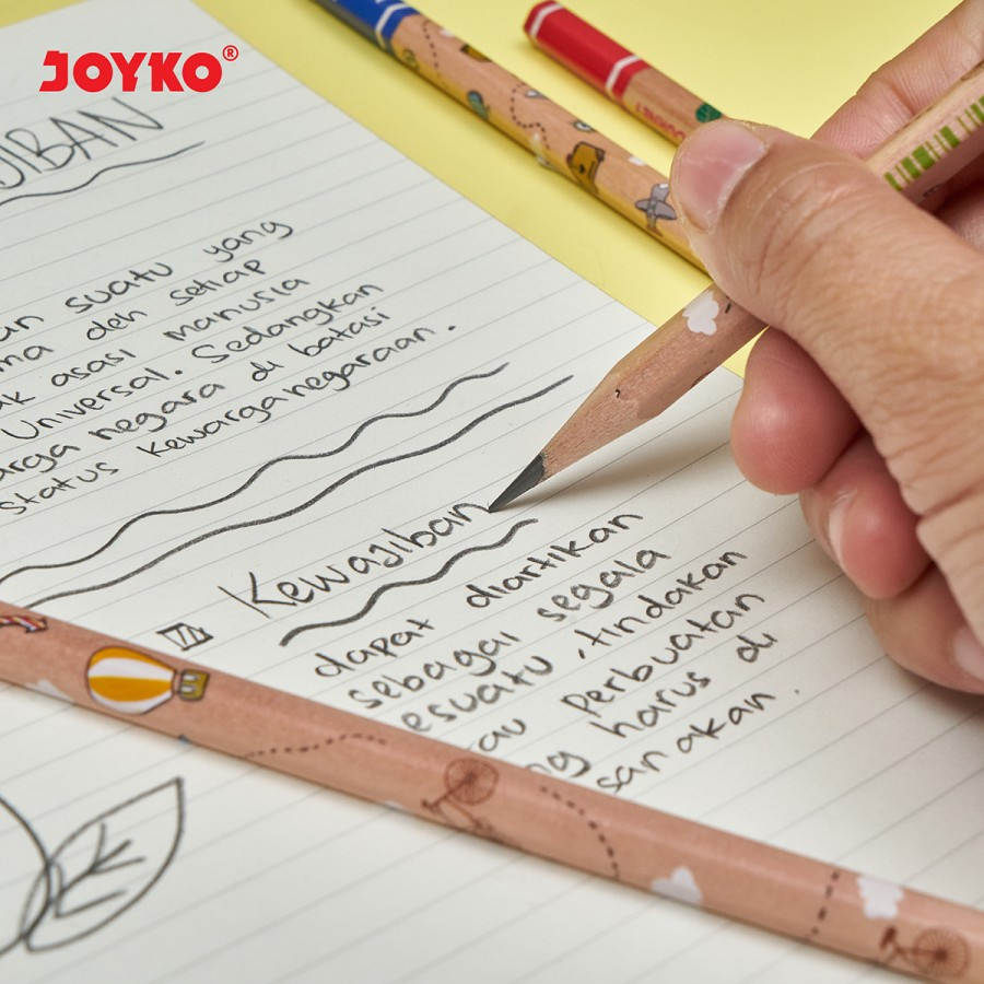 

Pensil Pencil Joyko P-8132 2B 1 Box 12 Pcs Journey