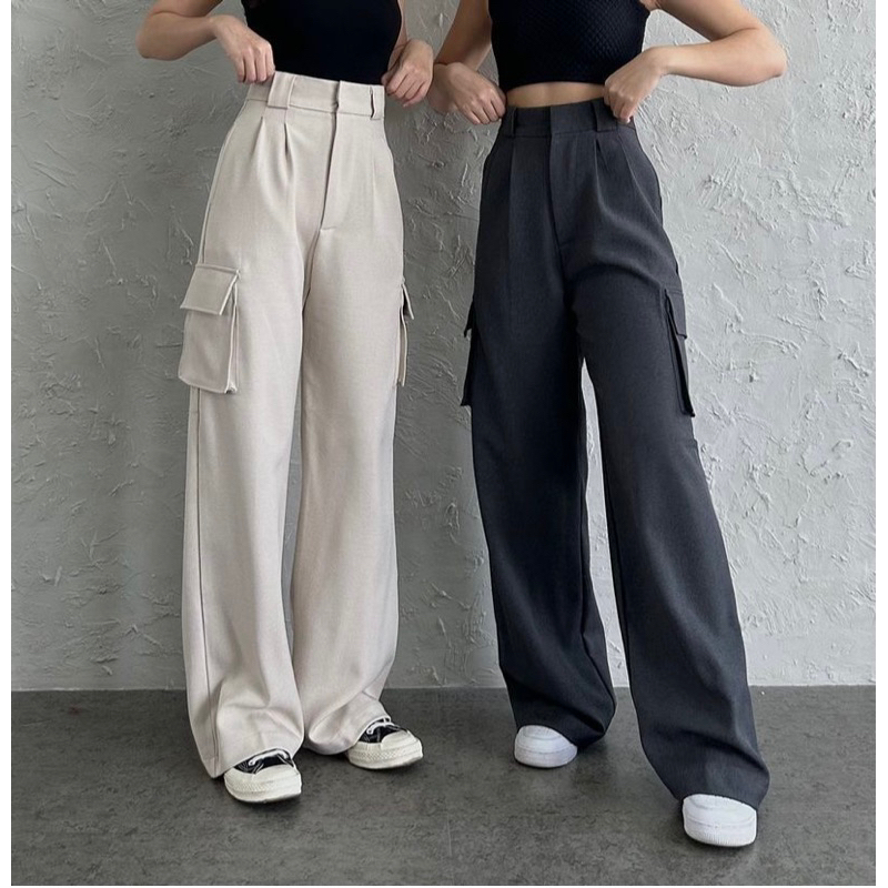 ZIA CARGO PANTS | YEONA.ID (Preloved New)