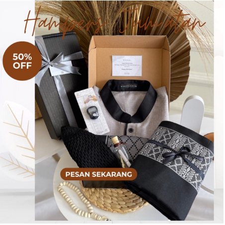 Hampers Jumatan Makeflow - Kado Ulang Tahun / Kado Wisuda / Kado Anniversary / Gift Birthday / Kado 