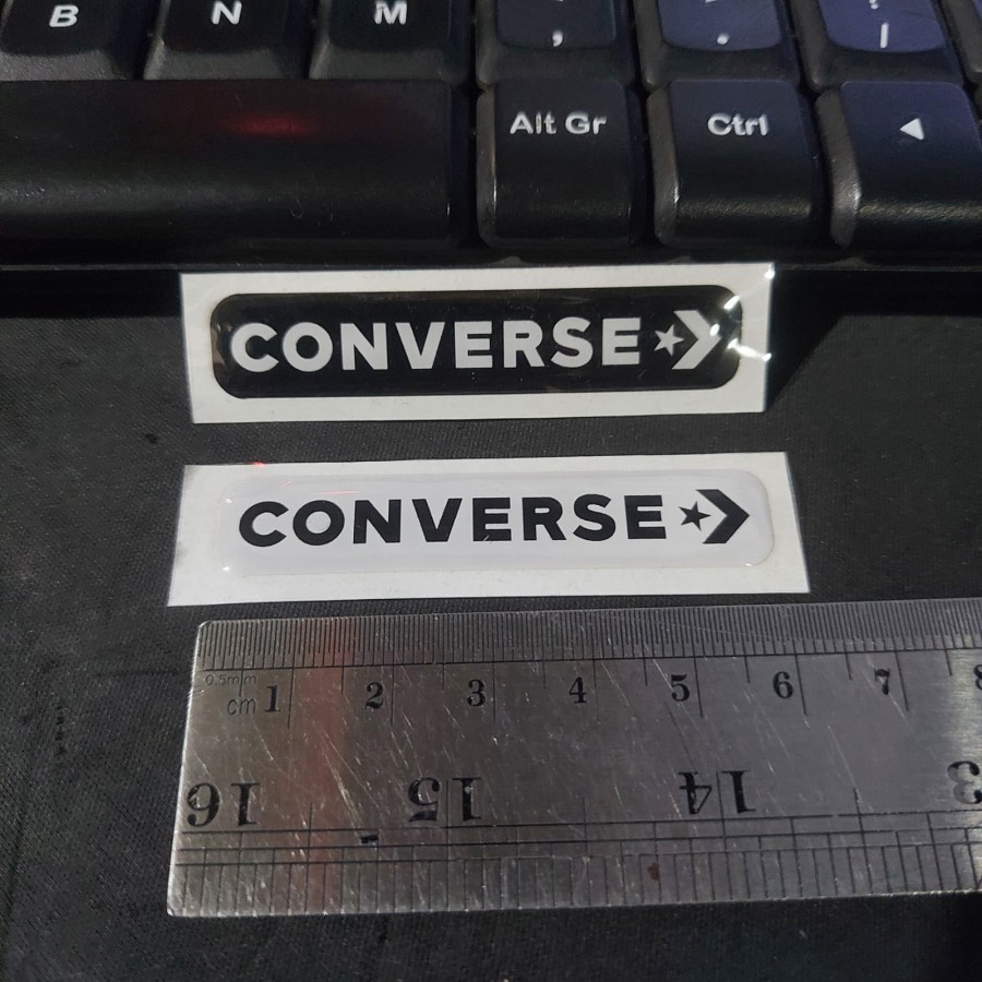 

Sticker Resin Timbul CONVERSE Stiker Lentur 3D Kecil Satuan