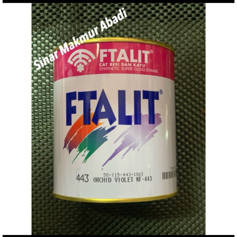 FTALIT Kansai Cat Kayu dan Besi KHUSUS WARNA GLOSSY 1 KG