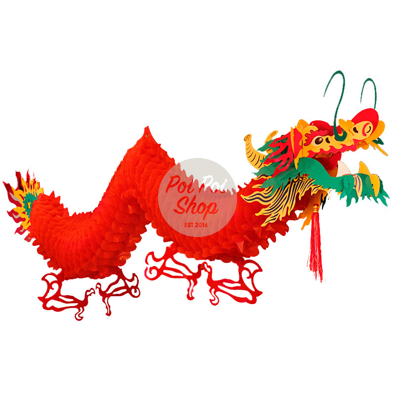 Gantungan Ornamen Naga Hiasan Imlek CNY NaGantungan Ornamen Naga Hiasan Imlek CNY Naga Dekor Resto