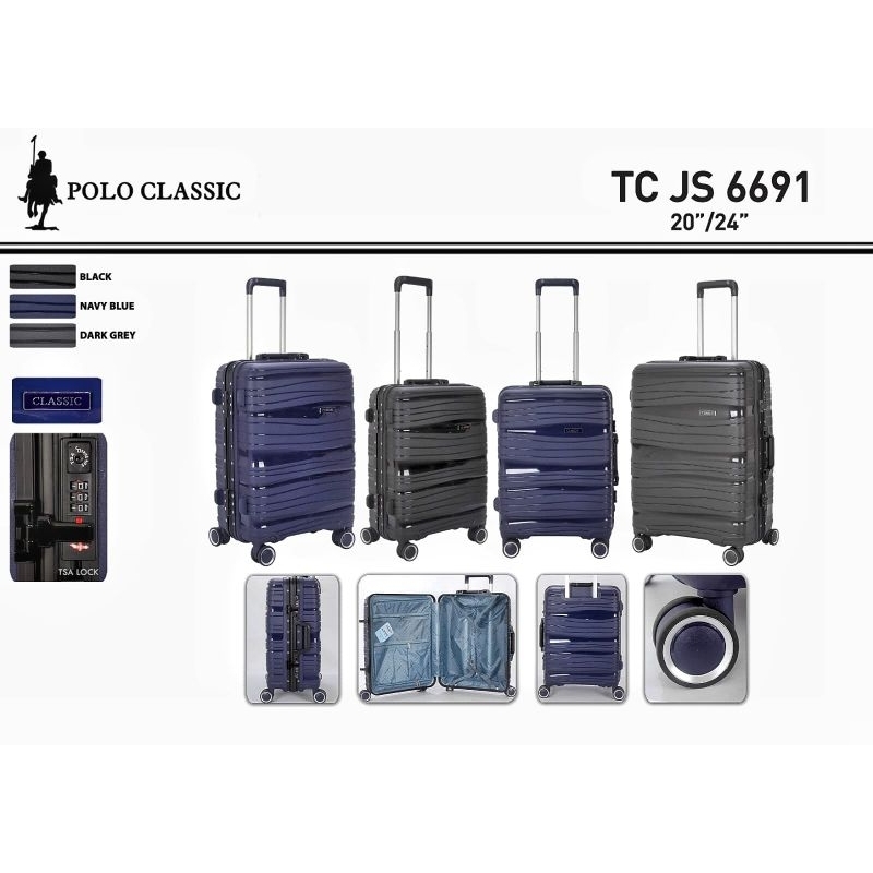 Koper Polo Classic  Non Zipper Original