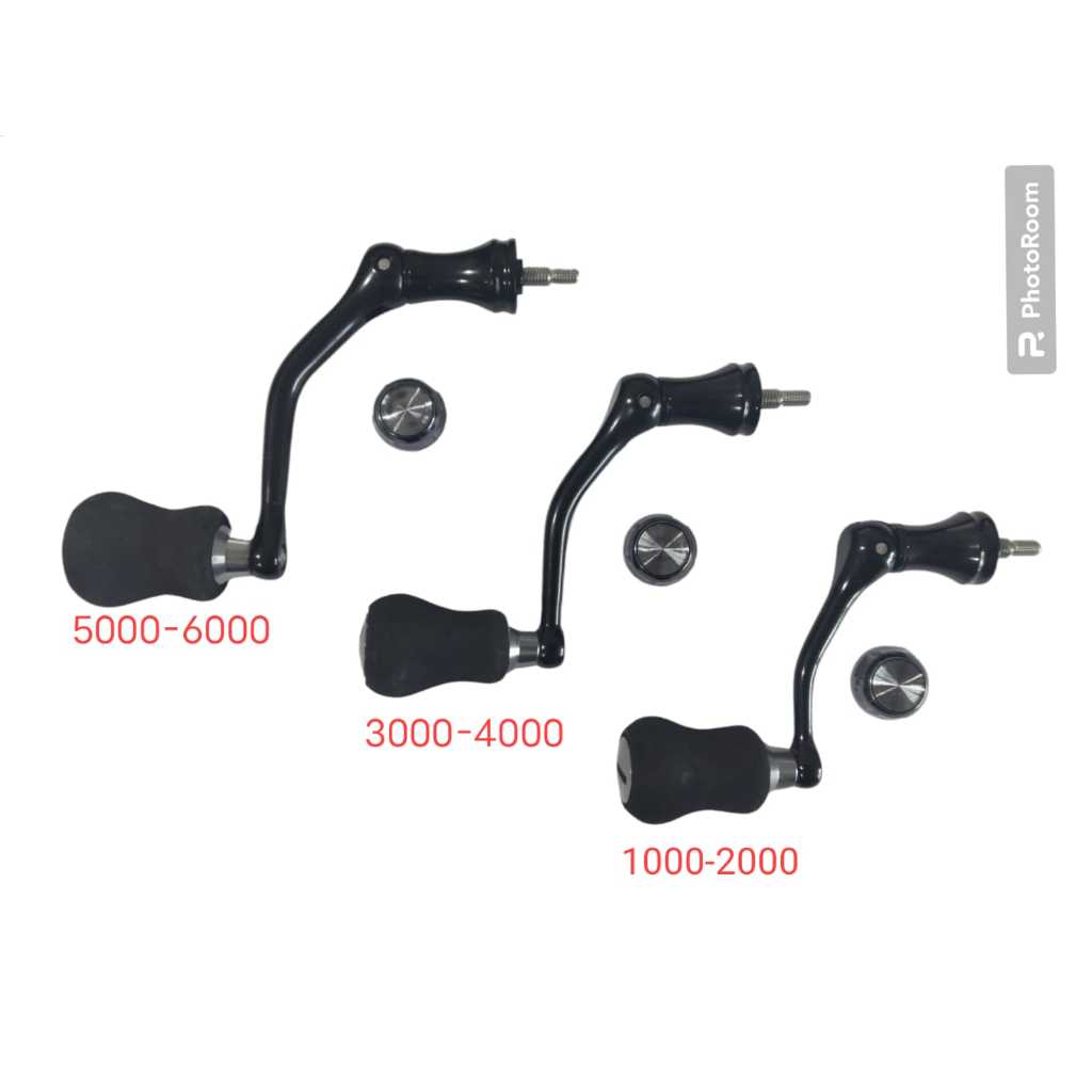 HANDLE REEL PANCING GAGANG KNOB EVA FISHING POWER HANDLE CNC 1000 - 6000