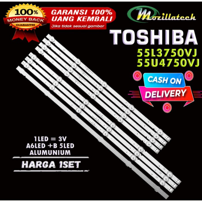 BACKLIGHT TOSHIBA 55L3750VJ 55U4750VJ 55L3750 55U4750
