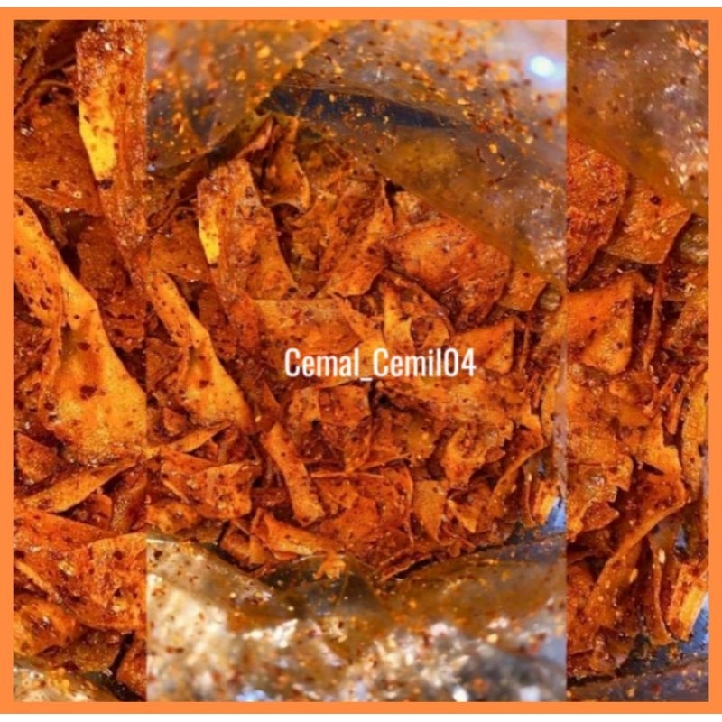 

KERIPIK SINGKONG PEDAS/KERIPSET 250GRM