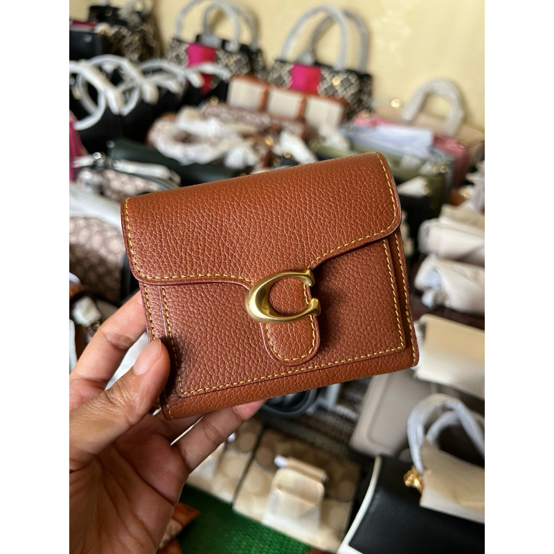 Coach Tabby Small Wallet Saddle