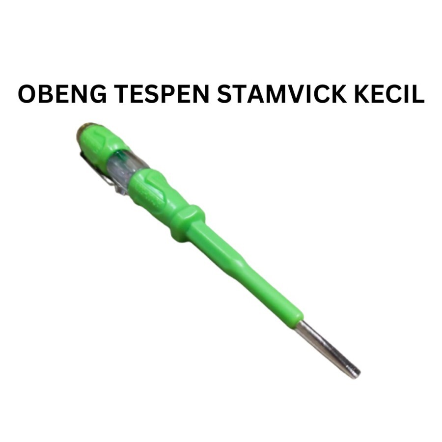 Obeng tespen stamvick New / Electric test/Obeng Tespen Stamvick Kecil/OBENG TESPEN LISTRIK AC TEST P