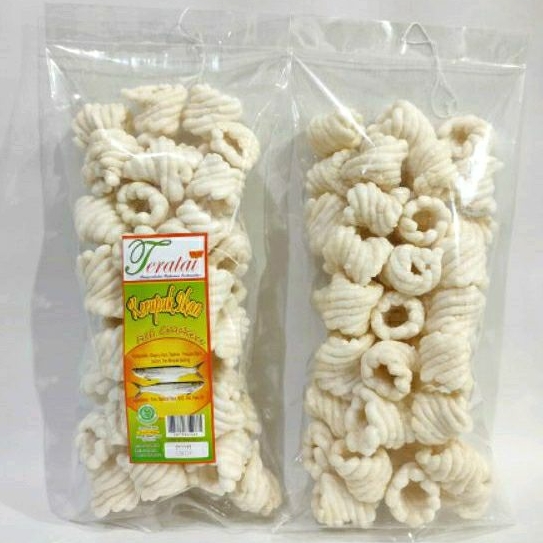 

Kerupuk Spiral Pir merk Teratai