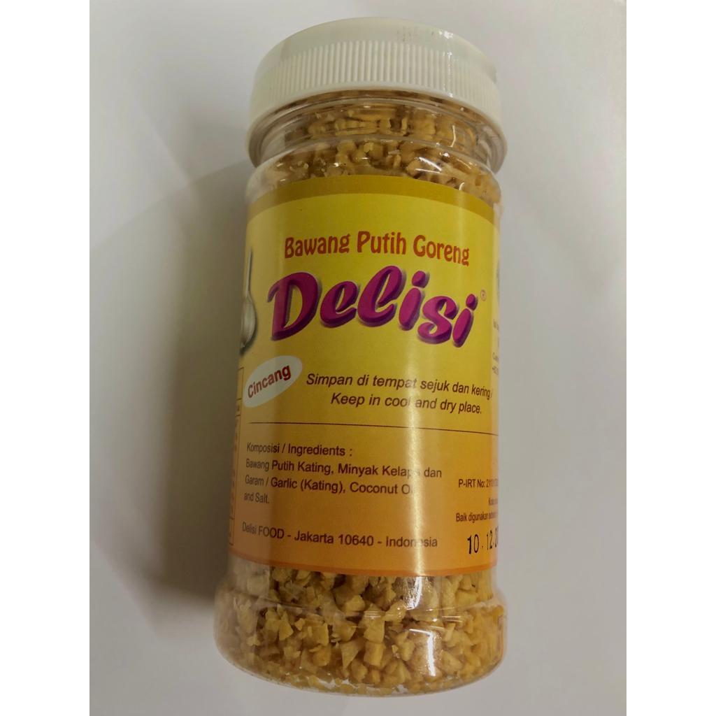 

Delisi bawang putih goreng Cincang 90gr