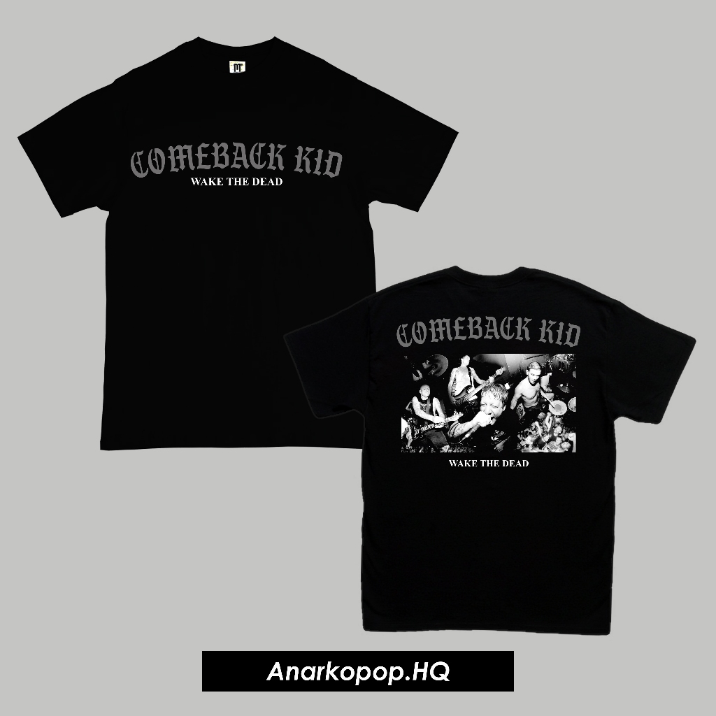 KAOS BAND COMEBACK KID / TSHIRT MUSIC / KAOS HARDCORE