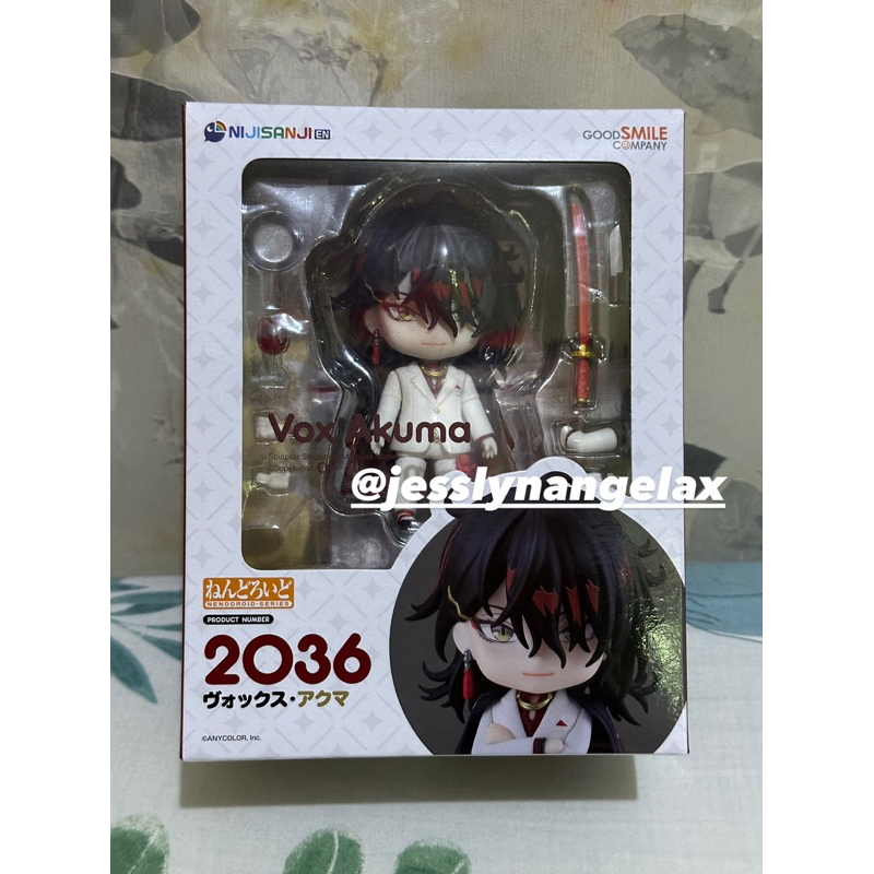 (OFFICIAL) Nijisanji - Vox Akuma Nendoroid BIB