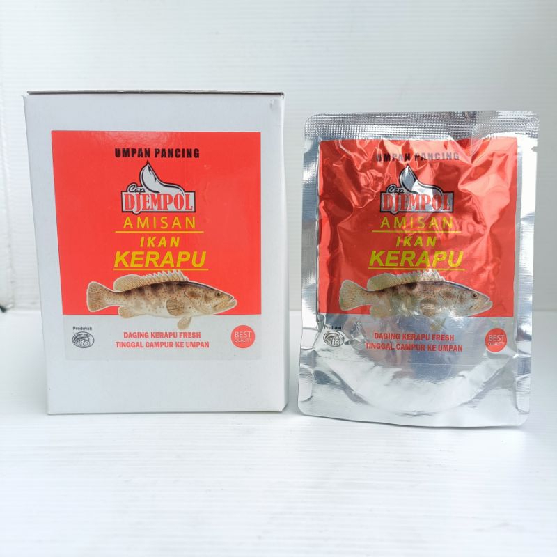 Amisan Djempol Kerapu - Umpan pancing pelangi kerapu - Djempol Kerapu - Pelangi Kerapu