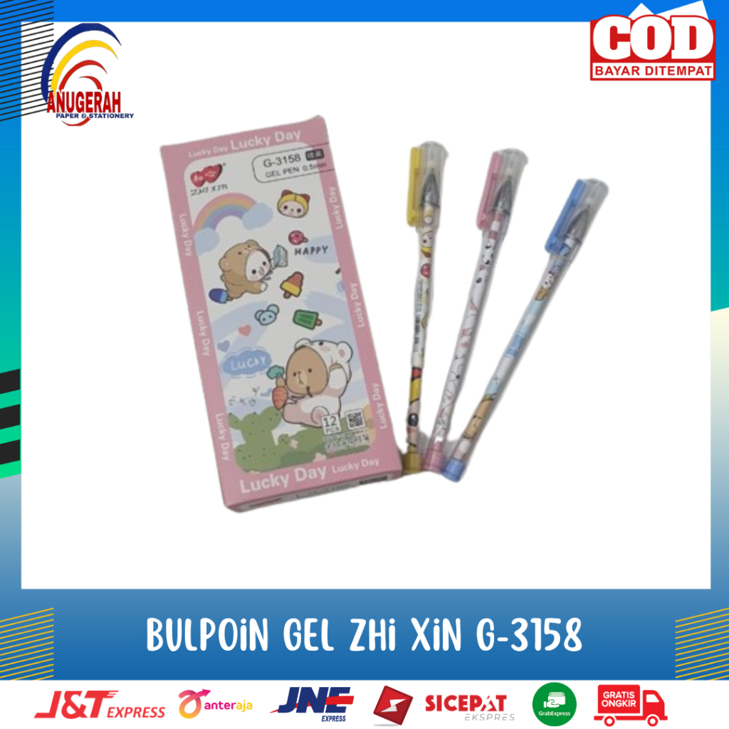 

BOLPOIN GEL PEN ZHI XIN G-3158 (LSN)