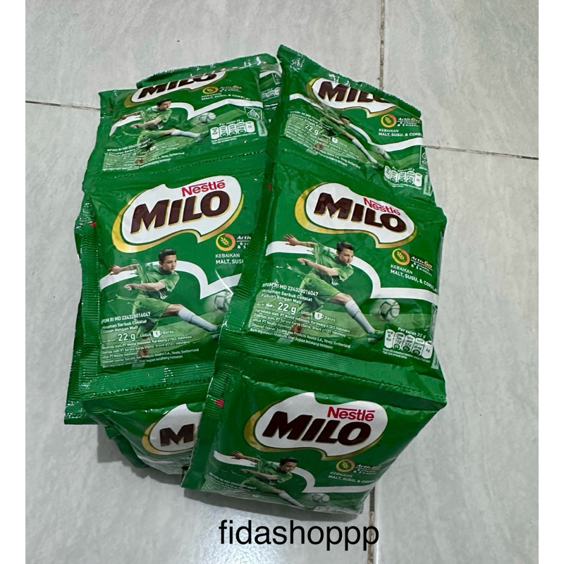 

milo sachet 22gr isi 10