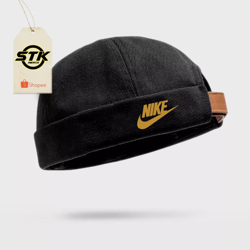 Topi Peci Miki HAt Nike / Miki Hat Brimless Logo Nike