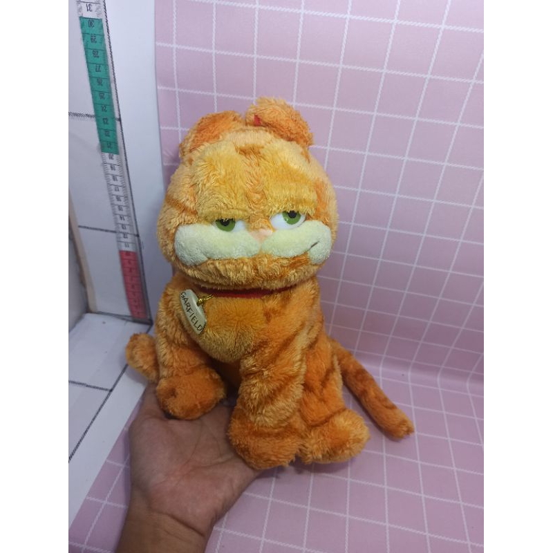 boneka Garfield vintage original ty beanie collection