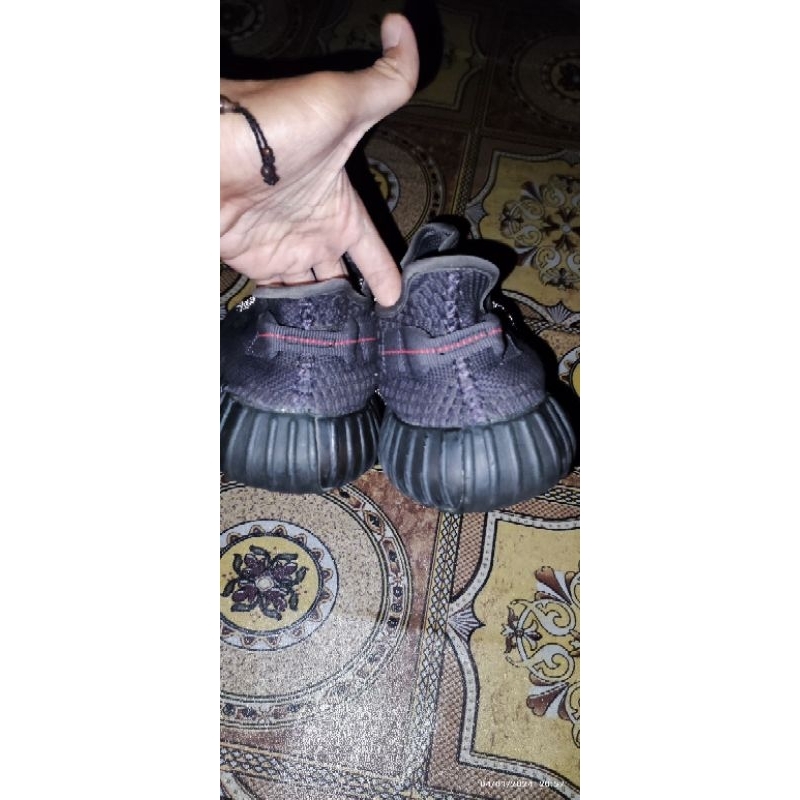 Sepatu Adidas Yezzy Full Hitam Second Reflextif