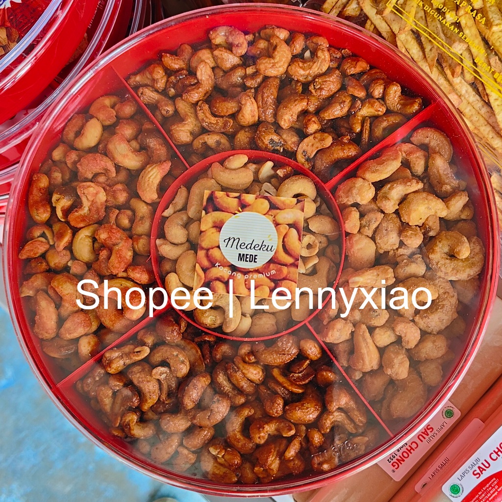 

Snack Imlek Kacang Mete Mente Mede Campur Kombinasi Cashew Nut Mixed