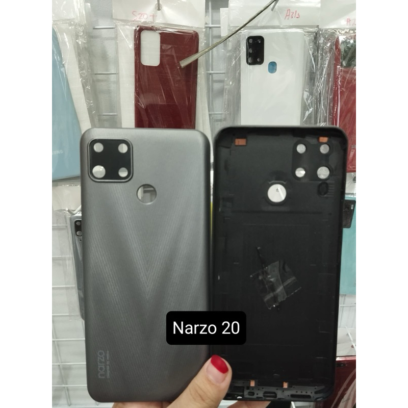 Backdoor Narzo 20 / backcover / tutup belakang / kesing belakang / tutup kesing belakang / tutup bat