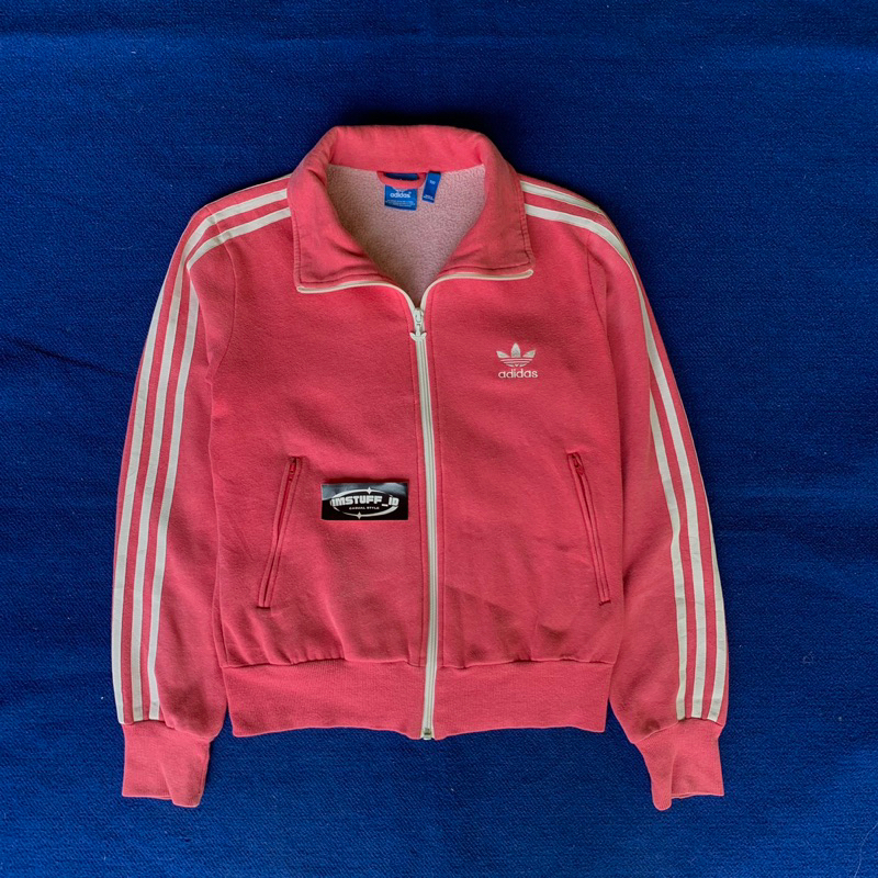 tracktop adidas firebird pink