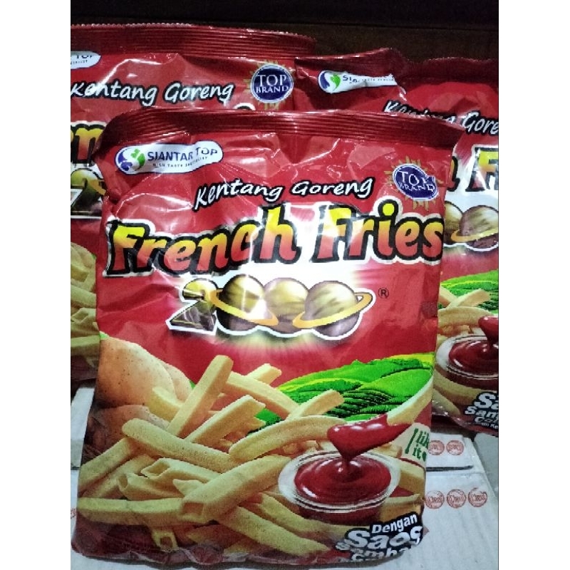 kentang goreng French fries 138grm / Snack kentang goreng / Snack murah/ grosir snack murah