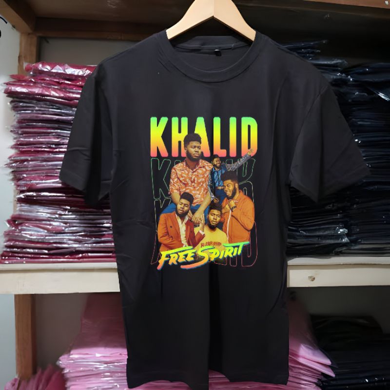 KAOS vintage Khalid kaos musik kaos OVERSIZE