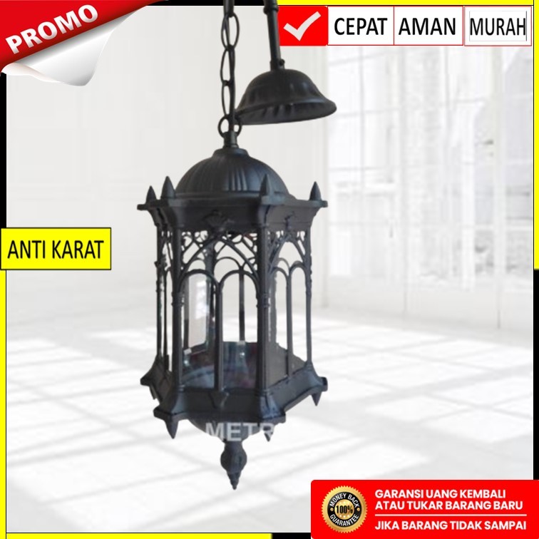 lampu gantung antik klasik 5000 lampu gantung teras kuno - Antik