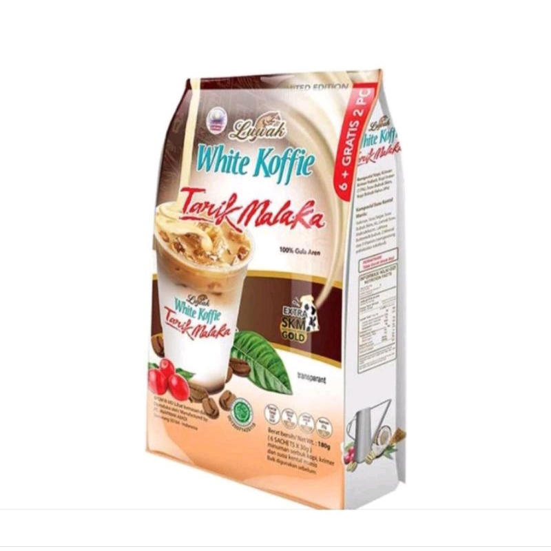 

LUWAK WHITE KOFFIE TARIK MALAKA ISI 8 SACHET