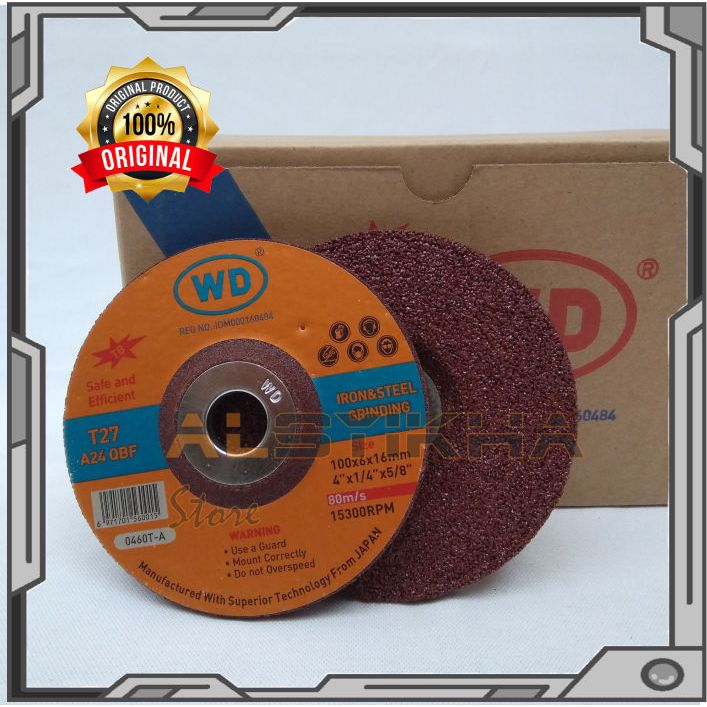 Batu Gerinda Poles WD Batu Poles Slep 4inch gurinda batu poles WD 4 Inch WD GOLD 4x6