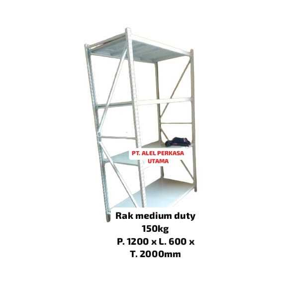 RAK GUDANG MEDIUM DUTY BEBAN 150KG