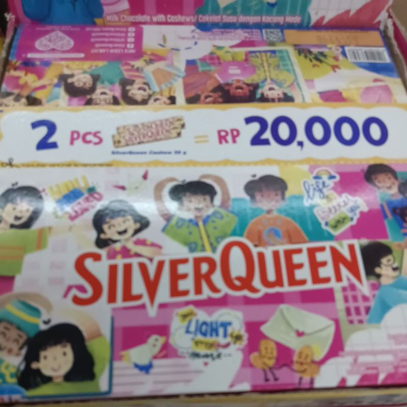 

silver queen cashew 2 x 58 gr