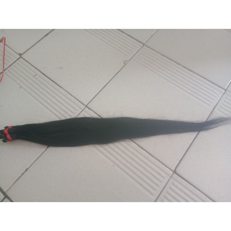 rambut sambungan / hair extension 70 cm
