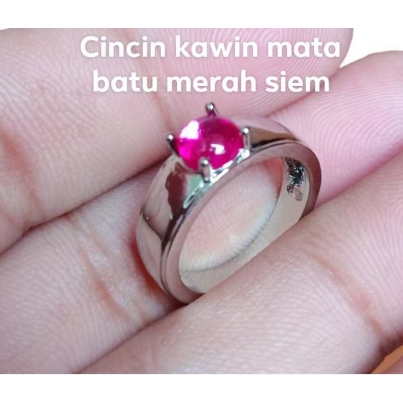 CINCIN MERAH SIEM ELEGAN