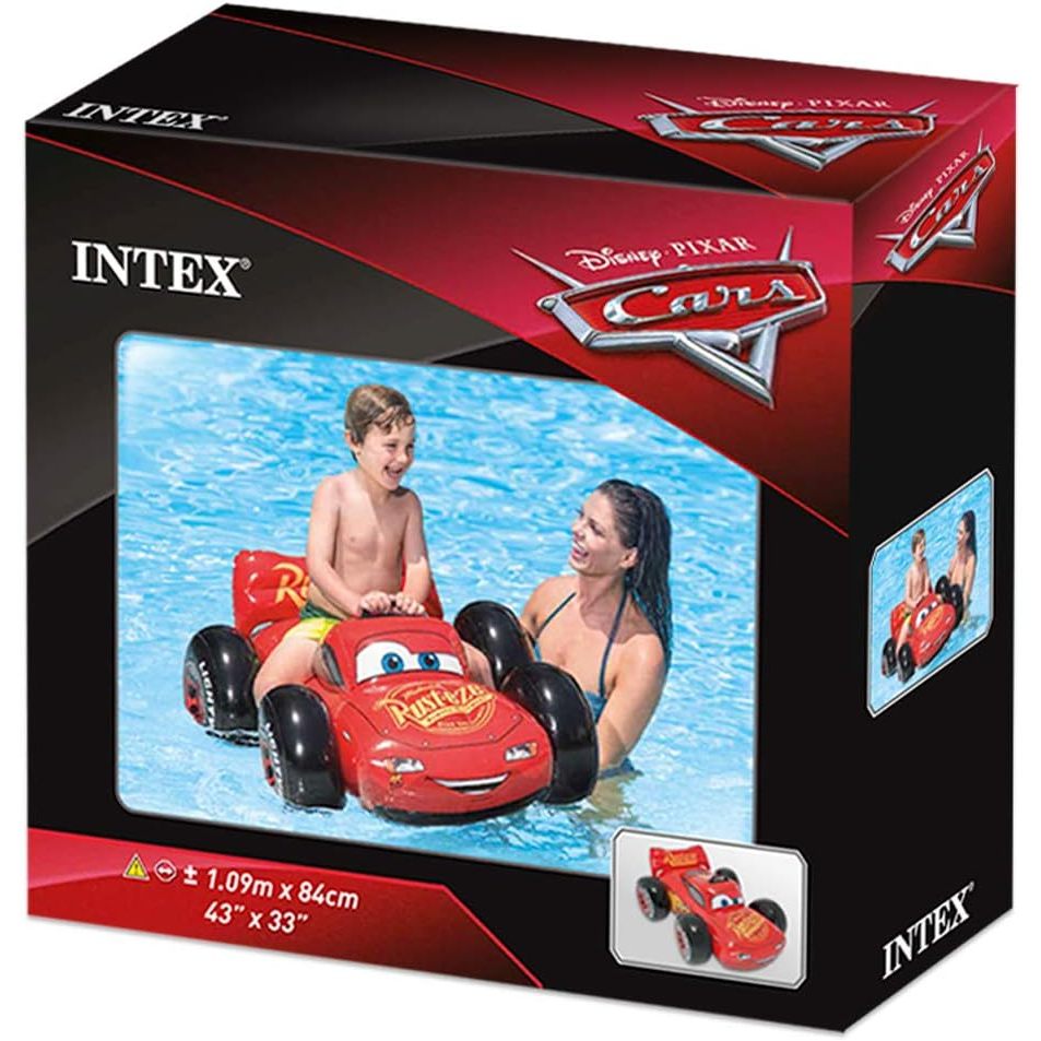 Intex Disney Pixar Cars Ride On 57516NP / Pelampung Renang Anak Mobil